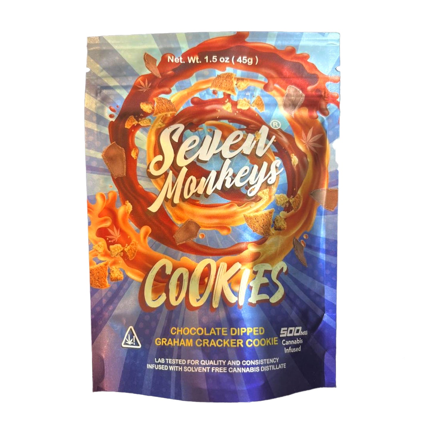 Galletas THC 7 Monkeys 500mg