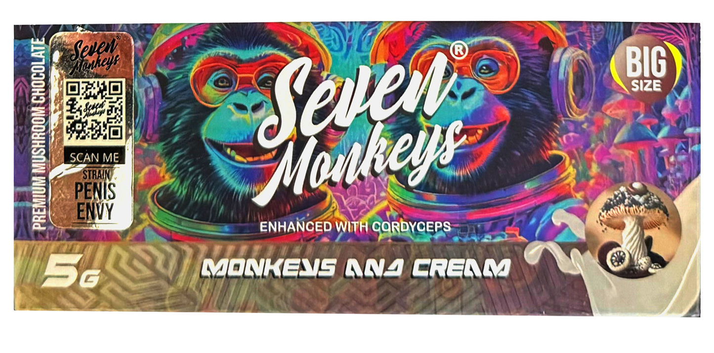 Chocolate Psilocibina 7 Monkeys 5gr