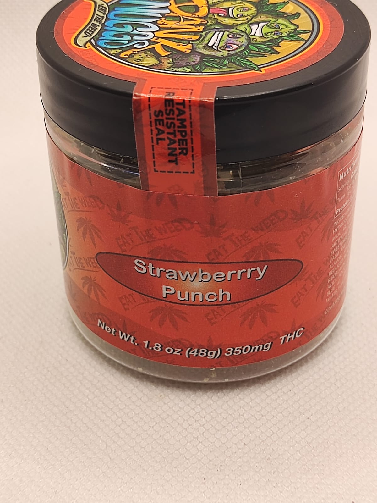 Chocolate Dank Nuggs THC Strawberry Punch 350mg Tiendacbdmexico