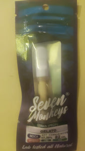 Cartucho THC Espectro Completo 7 Monkeys 1gr