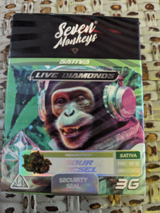 Vape Desechable THCA 7 Monkeys 3gr