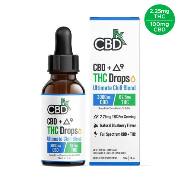 Aceite CBD Delta 9THC Ultimate Chill CBDf/x 1500-3000mg