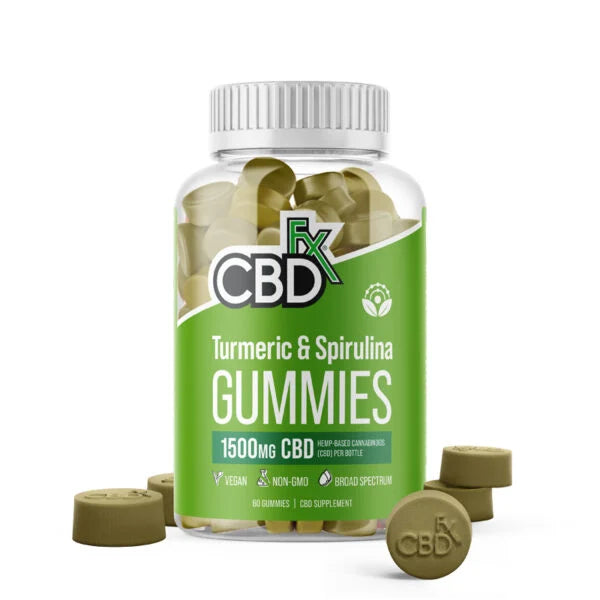Gomitas CBD Curcuma, Espirulina CBDf/x 1500mg