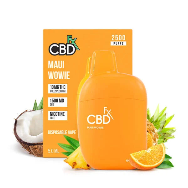 Vape Desechable CBD Delta 9THC CBDf/x 1500mg