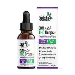 Aceite CBD CBN Delta 9THC Sweet Dreams CBDf/x 1500mg