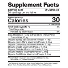 Cargar imagen en el visor de la galería, Gomitas CBD Hongos Wellness CBDf/x 1500mg
