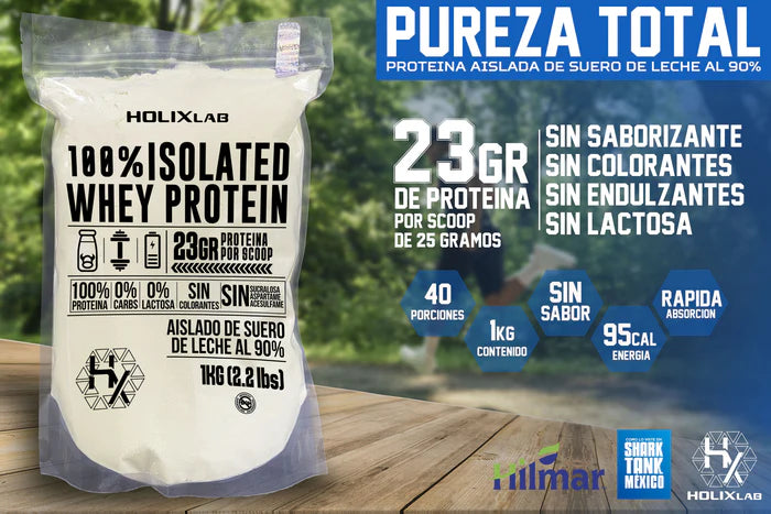 Proteina 100% Aislada Holix