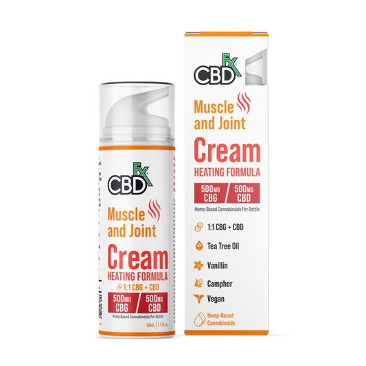 Crema CBD Musculos y Articulaciones CBDfx 500mg