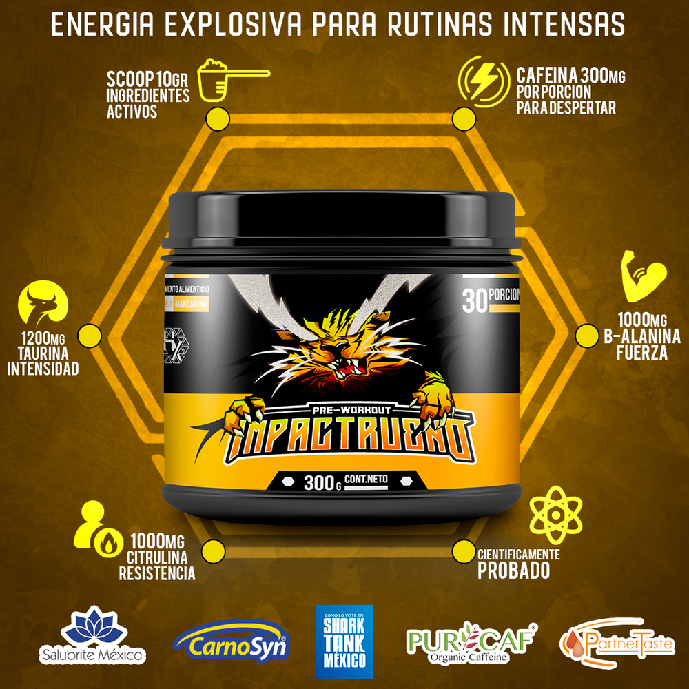 Preentreno Holix 300mg
