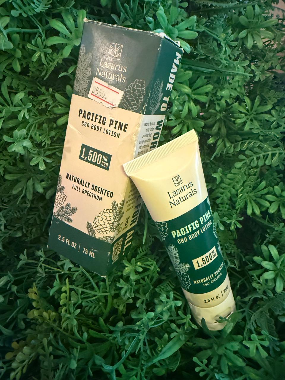 Locion CBD Lazarus Naturals 1500 mg