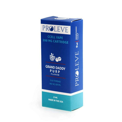 Cartucho Vape CBD Proleve Granddaddy Purple