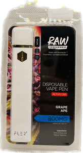 Vape Desechable CBD Raw Grape Ape 800mg Tiendacbdmexico