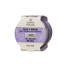 Cargar imagen en el visor de la galería, Balsamo CBD Relax Lazarus Naturals 1000mg Tiendacbdmexico
