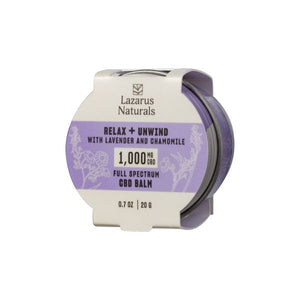Balsamo CBD Relax Lazarus Naturals 1000mg Tiendacbdmexico