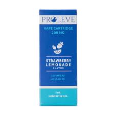 Cartucho Vape CBD Proleve Strawberry Lemonade