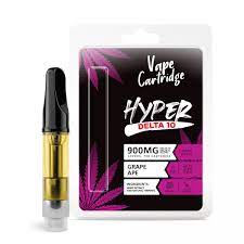 Cartucho Delta 10 Hyper Grape Ape Tiendacbdmexico